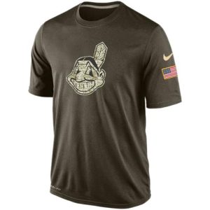 Delightful Men's Cleveland Guardians Salute To Service Nike Dri FIT T Shirt