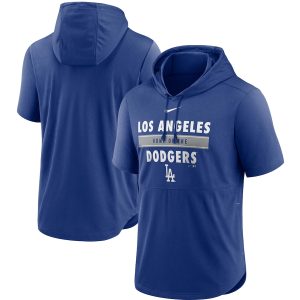 Delightful Men's Los Angeles Dodgers Nike Royal Home Team Short Sleeve Hoodie Top.webp For a short time available Grab yours quickly to own a team jersey