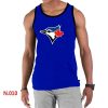 Delightful Men's Nike Toronto Blue Jays Sideline Legend Authentic Logo Tank Top Blue