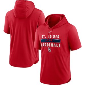 Delightful Men's St. Louis Cardinals Nike Red Home Team Short Sleeve Hoodie Top Hurry Exclusive offer Place your order immediately for a great jersey