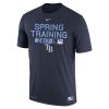 Delightful Men's Tampa Bay Rays Nike Navy 2017 Spring Training Authentic Collection Legend Team Issue Performance T Shirt