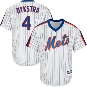 Delightful Mets #4 Lenny Dykstra White(Blue Strip) Alternate Cool Base Stitched Youth MLB Jersey Act fast Only a few left Secure yours today