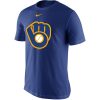 Delightful Milwaukee Brewers Nike Legend Primary Logo Performance T Shirt Royal
