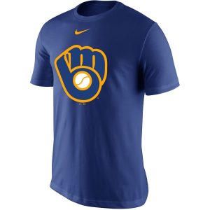 Delightful Milwaukee Brewers Nike Legend Primary Logo Performance T Shirt Royal