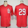 Delightful Mitchell And Ness Cardinals #29 Vince Coleman Red Throwback Stitched MLB Jersey