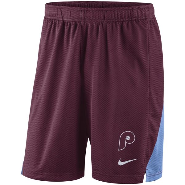 Delightful Philadelphia Phillies Nike Franchise Performance Shorts Maroon