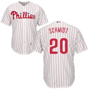Delightful Phillies #20 Mike Schmidt White(Red Strip) Cool Base Stitched Youth MLB Jersey Retailers boost your inventory Order now to meet customer demand