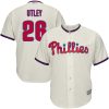 Delightful Phillies #26 Chase Utley Stitched Cream Youth MLB Jersey Sports fans this is your chance Order soon to be part of the action