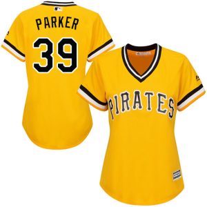 Delightful Pirates #39 Dave Parker Gold Alternate Women's Stitched MLB Jersey Be among the first buyers Order now to enjoy top notch quality