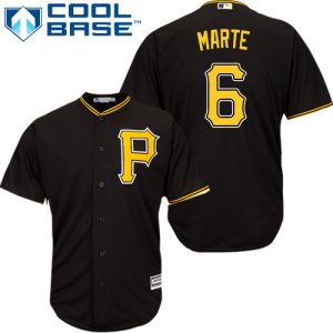 Delightful Pirates #6 Starling Marte Black Cool Base Stitched Youth MLB Jersey For a short time available Grab yours quickly to own a team jersey