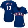Delightful Rangers #13 Joey Gallo Blue Alternate Women's Stitched MLB Jersey Be among the first buyers Order now to enjoy top notch quality