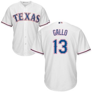 Delightful Rangers #13 Joey Gallo White Cool Base Stitched Youth MLB Jersey Sports enthusiasts seize this opportunity Order now to feel the game excitement
