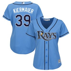 Delightful Rays #39 Kevin Kiermaier Light Blue Alternate Women's Stitched MLB Jersey With high demand Don't miss out Order now to wear your team colors