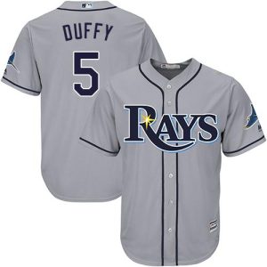 Delightful Rays #5 Matt Duffy Grey Cool Base Stitched Youth MLB Jersey Hurry Exclusive offer Place your order immediately for a great jersey