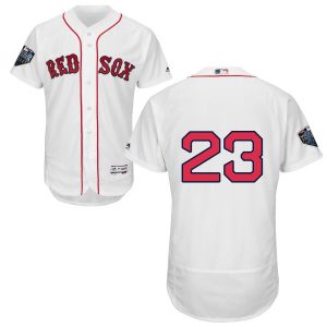 Delightful Red Sox #23 Blake Swihart White Flexbase Authentic Collection 2018 World Series Stitched MLB Jersey