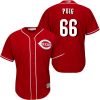 Delightful Reds #66 Yasiel Puig Red Cool Base Stitched Youth MLB Jersey With high demand Don't miss out Order now to wear your team colors