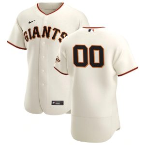 Delightful San Francisco Giants Custom Men's Nike Cream Home 2020 Authentic Player MLB Jersey