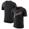 Delightful San Francisco Giants Nike Wordmark Tri Blend T Shirt Black