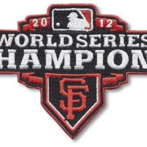Delightful Stitched 2012 San Francisco Giants MLB World Series Champions Jersey Sleeve Patch