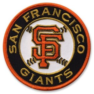 Delightful Stitched MLB San Francisco Giants Road Sleeve Patch