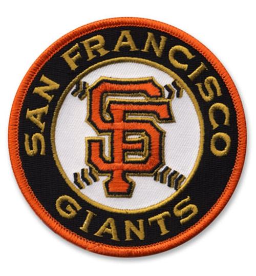 Delightful Stitched MLB San Francisco Giants Road Sleeve Patch