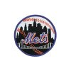 Delightful Stitched New York Mets Road Sleeve Patch (Blue Border)