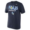Delightful Tampa Bay Rays Nike Home Practice Team Logo T Shirt Navy