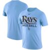 Delightful Tampa Bay Rays Nike Practice Performance T Shirt Blue