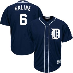 Delightful Tigers #6 Al Kaline Navy Blue Cool Base Stitched Youth MLB Jersey Sports fans this is your chance Order soon to be part of the action