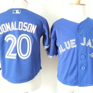 Delightful Toddler Blue Jays #20 Josh Donaldson Blue Cool Base Stitched MLB Jersey Retailers boost your inventory Order now to meet customer demand