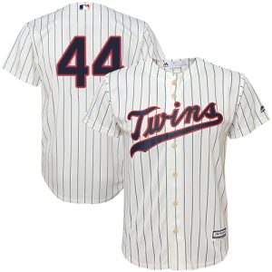 Delightful Twins #44 Kyle Gibson Cream Strip Cool Base Stitched MLB Jersey