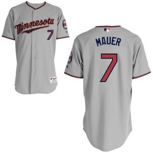 Delightful Twins #7 Joe Mauer Grey Stitched Youth MLB Jersey For a short time available Grab yours quickly to own a team jersey