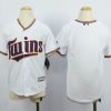 Delightful Twins Blank White Cool Base Stitched Youth MLB Jersey Hurry Exclusive offer Place your order immediately for a great jersey