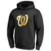 Delightful Washington Nationals Gold Collection Pullover Hoodie Black