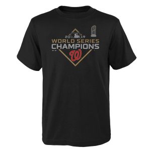 Delightful Washington Nationals Majestic Youth 2019 World Series Champions Parade T Shirt Black