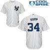 Delightful Yankees #34 J.A. Happ White Strip New Cool Base Stitched Youth MLB Jersey Sports enthusiasts seize this opportunity Order now to feel the game excitement