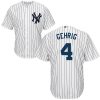 Delightful Yankees #4 Lou Gehrig White Cool Base Stitched Youth MLB Jersey Retailers boost your inventory Order now to meet customer demand
