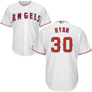 Exceptional Angels #30 Nolan Ryan White Cool Base Stitched Youth MLB Jersey Sports enthusiasts seize this opportunity Order now to feel the game excitement
