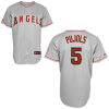 Exceptional Angels #5 Albert Pujols Grey Stitched Youth MLB Jersey Sports fans this is your chance Order soon to be part of the action