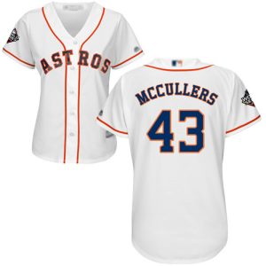 Exceptional Astros #43 Lance McCullers White Home 2019 World Series Bound Women's Stitched MLB Jersey Sports fans this is your chance Order soon to be part of the action