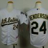 Exceptional Athletics #24 Rickey Henderson White Cool Base Stitched Youth MLB Jersey Collectors this is a must have Add it to your collection by ordering