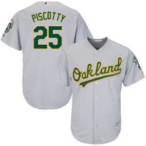 Exceptional Athletics #25 Stephen Piscotty Grey Cool Base Stitched Youth MLB Jersey Hurry Exclusive offer Place your order immediately for a great jersey