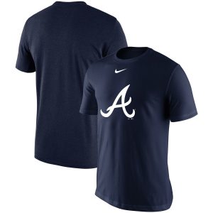 Exceptional Atlanta Braves Nike Batting Practice Logo Legend Performance T Shirt Navy