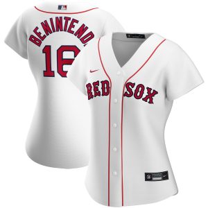 Exceptional Boston Red Sox #16 Andrew Benintendi Nike Women's Home 2020 MLB Player Jersey White With high demand Don't miss out Order now to wear your team colors