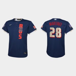 Exceptional Boston Red Sox #28 J.D. Martinez Youth 2021 MLB All Star Game Navy Jersey Limited stock Order now to show your love for your team