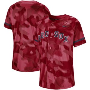 Exceptional Boston Red Sox Nike Camo Jersey Red