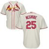 Exceptional Cardinals #25 Mark McGwire Cream Cool Base Stitched Youth MLB Jersey Sports enthusiasts seize this opportunity Order now to feel the game excitement