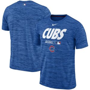 Exceptional Chicago Cubs Nike Authentic Collection Velocity Team Issue Performance T Shirt Royal