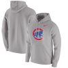 Exceptional Chicago Cubs Nike Franchise Hoodie Gray
