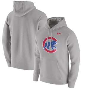 Exceptional Chicago Cubs Nike Franchise Hoodie Gray